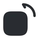 Rotate Left 1 SVG Icon